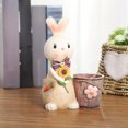 thumbnail image 3 of LUODU Cute Cartoon Idyllic Bunny Back Basket Pen Holder Creative Fashion Student Gift office Desk Decoration, 3 of 3