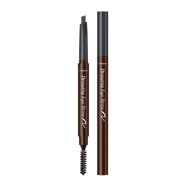 WREESH Dual-head Dual-use Eyebrow Pencil With Automatic Rotating Refill Waterproof And Sweat Proof