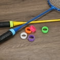 thumbnail image 5 of Uxcell Non Slip Rubber Badminton Racket Racquet Grip Band Fix Ring 5 Colors 20 Pack, 5 of 6