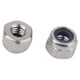 thumbnail image 2 of 10 tornillos autoblocantes con inserto de collar de nailon A2 de acero inoxidable M3, 2 of 7