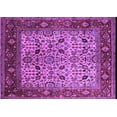 thumbnail image 1 of Ahgly Company Indoor Rectangle Oriental Purple Industrial Area Rugs, 7' x 9', 1 of 4