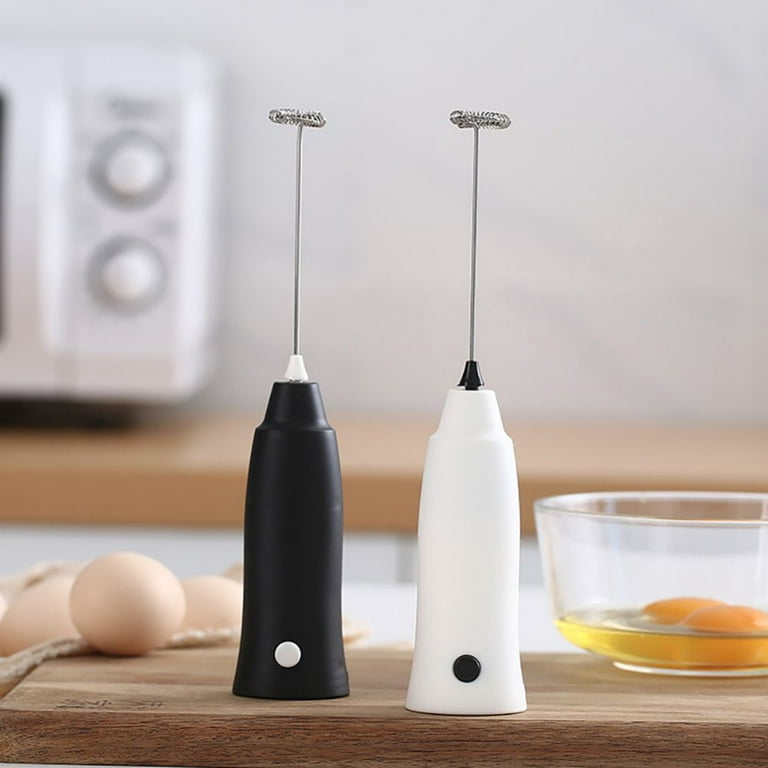 New Electric Milk Frother Handheld Egg Beater Milk Coffee Mixer Foamer  Maker Kitchen Whisk Tool Stainless Steel Mini Stirrer