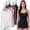 White, Pink, Black, HCharcoal, variant on Women Value Pack Deal Cami Tanks Adjustable Spagetti Strap Many Colors - Small to 3XL