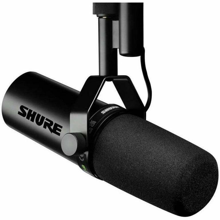 Shure Shock Mount, Rugged Dynamic Microphone, 3.80 Inches