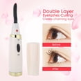 thumbnail image 2 of Heating Eyelash Curler, Heated Eyelash Curler, Funny Safe Universal Automatic For Lash Lovers Home Blogger Eyelash Artists Individuals, 2 of 8