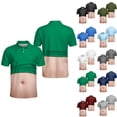 thumbnail image 3 of OIOLOYJM Mens Golf Shirts 3D Print Novelty Performance Short Sleeve Mesh Casual Quick Dry Lightweight Polo Shirts Basic Cute Athletic Collared Tops Army Green XL, 3 of 3