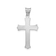 thumbnail image 3 of 14K White Gold Crucifix Pendant, 3 of 4