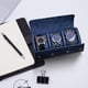 thumbnail image 5 of 3pcs 3 Slots Portable Retro PU Watch Case Organizer Display Case jinwen Estuche de viaje para reloj, 5 of 8