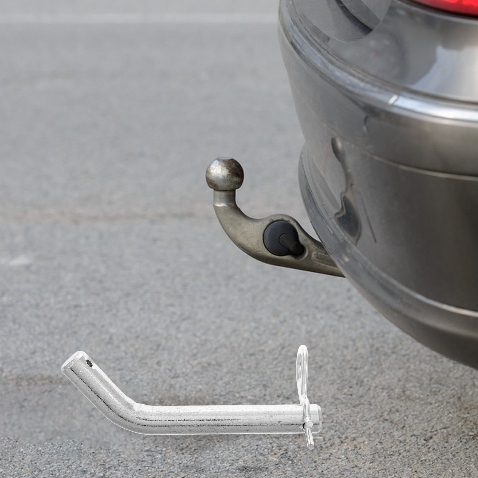 3/4" Rear Trailer Hitch Ball Mount For 1997-2018 Honda TRX250 Recon ATV | Black Steel Receiver