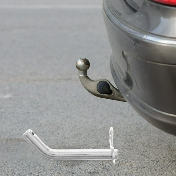 Masteelf  2 Pcs Cotter Pins for Trailer Hitch Bolt on Receiver Silver