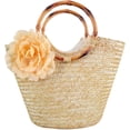 thumbnail image 2 of Zhuge 6 piezas de asas redondas de bambú para bolsos, de repuesto para bolsos hechos a mano, bolsos de playa, bolsos de paja, asas para bolsos, 2 of 5