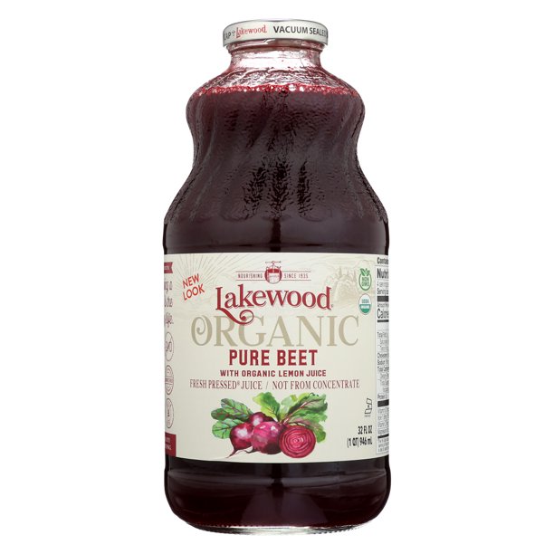 Lakewood Organic Pure Beet Juice, 32 Fl Oz
