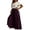 Dark Purple, variant on Womens Sweatpants Elastic Waist Solid Loose Long Daily Elegant Casual Wide Leg Sweatpants Women Beige L