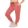 thumbnail image 1 of CHOK Pantalon Cargo Jogger Décontracté Super Doux pour Femmes Noir G, 1 of 6