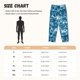 thumbnail image 3 of Balery Blue Tie Dye Pantalones de pijama para mujer, pijamas ultraligeros, pantalones de estar por casa-Large, 3 of 6
