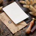 thumbnail image 4 of 1PC Brass Sealing Wax Seal Stamp Removable Wood Handle Eagle pattern 30mm, 4 of 7