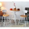 thumbnail image 4 of Balcony outdoor tie yi table and chair combination coffee bar milk tea shop bar leisure small round table and chair set.3 My Lux Decor Round, 4 of 10