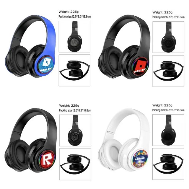 juego de dibujos animados auriculares Bluetooth auriculares para juegos auriculares plegables periféricos de animé estudiantes niños regalos de cumpleaños