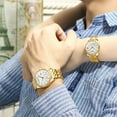 thumbnail image 6 of Chenxi Hot Fashion Creative Watches Women Men Quartz Watch Golden Lovers' Wristwatches Luxury Clock Brand Watches Relojes Hombre - Quartz Wristwatches, 6 of 6