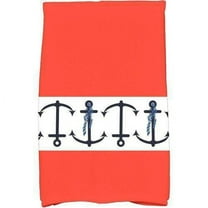 Simply Daisy 18" x 30" Anchor Stripe Stripe Print Kitchen Towel