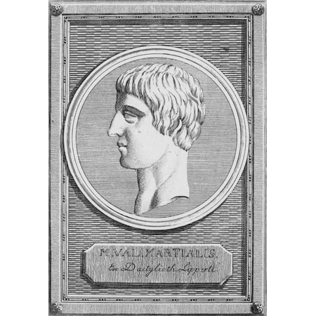 Martial 1St Century Nmarcus Valerius Martialis Roman 
