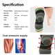 thumbnail image 5 of Xihbxyly Rodillera de Tejido 3D, Soporte de Compresión Transpirable, Rodillera Elástica Suave, Protector Deportivo Ligero, Ideal para Baloncesto, Voleibol, Senderismo y Running, Ajuste para Adultos,, 5 of 5