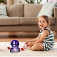 thumbnail image 5 of Luz nocturna con bola de cristal 3D, lámpara de mesa con luz LED de anime, cambio de 7 colores para lámpara de decoración de habitación, regalos de Navidad e ideas de regalos de cumpleaños para n, 5 of 5