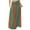 Mint Green, variant on WTOBBY Women's Casual Leisure Foldable Striped Plaid Print High Waist Skirt with Hidden Pocket, Draped Relaxed Long Maxi Skirt for Travel Packing and Adventures,Black 2XL