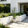 thumbnail image 4 of Black Metal Garden Trellised With Curved Top Plants Support Stake For Climbing Vines And Flowers, 4 of 6