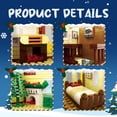 thumbnail image 3 of Set de construcción MYFUNTOY Christmas Griswold Holiday House 1156 piezas, 3 of 7