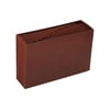 Smead 70490 Jan-Dec Open Expanding File, 12 Pocket, Legal, Leather-Like Redrope
