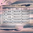 thumbnail image 4 of TaTaai Women's V-Neck Long Sleeve Flared Sleeve Irregular Hem Tie Waist Loose Dress Lightweight Breathable Casual Dress for Vacation Outings Gift, 4 of 6