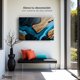 thumbnail image 3 of Cuadro Decorativo Canvas Abstracto Ríos Eléctricos 90x60 Canvas Revolution, 3 of 3