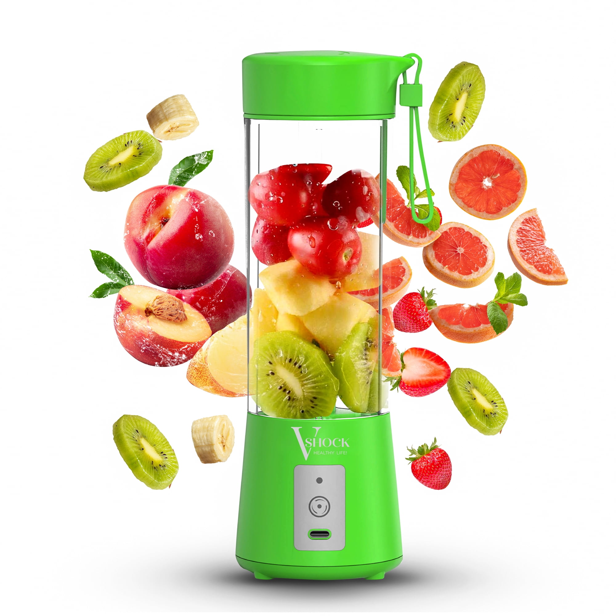 VShock. Healthy Life! Mini Cordless Portable Personal Blender for