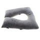 thumbnail image 5 of Almohadilla para asiento de inodoro, cojín de soporte elevador de asiento de inodoro, flexible, universal para Tipo de calabaza gris, 5 of 7