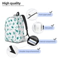 thumbnail image 3 of Rocae Sea Turtle for Durable Canvas Backpack Leisure Large Bag Travel Rucksack Multi-function Backpack Small, 3 of 8