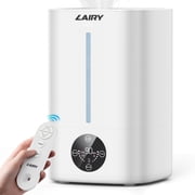 Lairy 5L Cool Mist Humidifier for Large Room, Top-Fill Humidifiers, Essential Oil Aroma Pad Tray, Quiet Ultrasonic Humidifier for Home