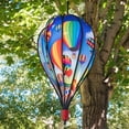 thumbnail image 3 of In the Breeze 0971 — Balloon Fest 10-Panel Hot Air Balloon Spinner — Colorful Wind Spinner for Yards, Gardens, Patios, 3 of 6