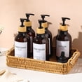 thumbnail image 3 of Dispensador de champú y acondicionador Mithrgrous, 500 ml, paquete de 5, 3 of 8