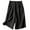 Black, variant on Honeeladyy Women's Stretch Pants for Women,Women's Solid Color Loose And Breathable Wide Leg Capris
