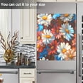 thumbnail image 3 of Yayeee Magnetic Dishwasher Cover for The Front Decoration Home Kitchen Machine Sticker Protector, Vibrant Floral, 3 of 6