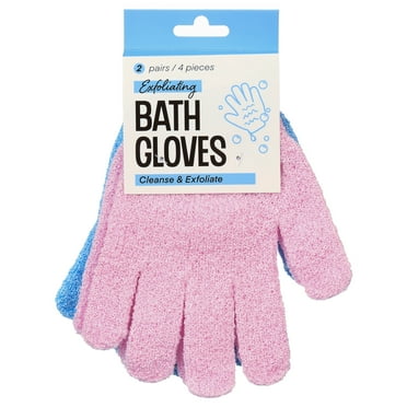 Walmart Exfoliating Bath Gloves, 2 Pair
