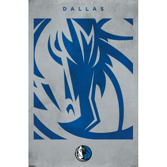 NBA Dallas Mavericks - Logo 25 Wall Poster, 22.375" x 34"