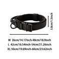 thumbnail image 3 of Reflective Nylon Collar With Quick Release Buckle For Secure Comfortable Daily Walks And Training, 3 of 7