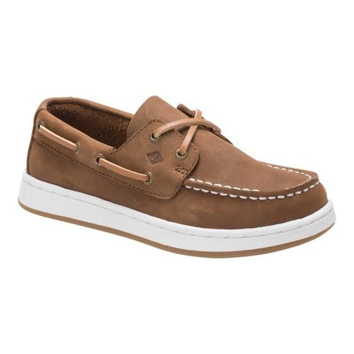 boys tan boat shoes