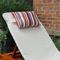 thumbnail image 5 of Pool Pillows for Lounge Chairs, Chaise Lounge Head Resting Pillows, Decorative Oudoor Patio Pillow with Insert & Adjustable Elastic Stripe for Recliner,Beach Chair,Office Chair Neck, 5 of 7