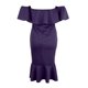 thumbnail image 3 of Off the Shoulder Ruffle Dress Cocktail Mermaid Midi Dress para mujer S Hugo  vestido de coctel para mujer, 3 of 9