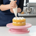 thumbnail image 2 of Plato Giratorio para Decorar Pasteles, Base 360 Fluida Repostería Casera, 2 of 10