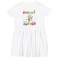 thumbnail image 3 of Inktastic Autism Awareness Please Be Patient with Me I Have Autism Girls Toddler Dress, 3 of 5