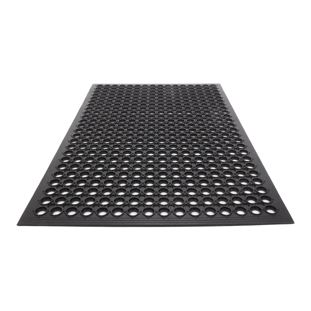 smabee Anti-Fatigue Rubber Floor Mat Non-Slip Heavy Duty Mats for Restaurant Kitchen Bar Bathroom Door(36x60)